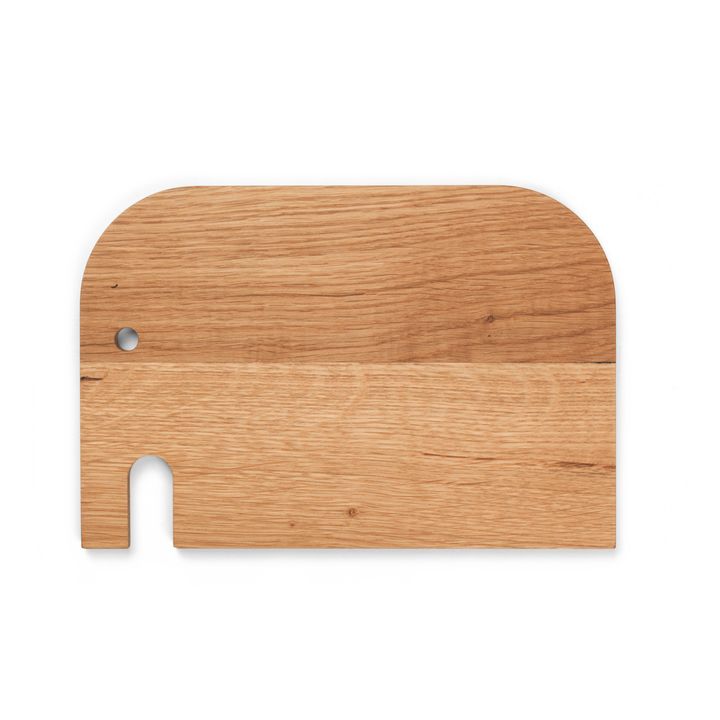 Tabla para cortar Elephant de madera FSC | Roble- Imagen del producto n°0