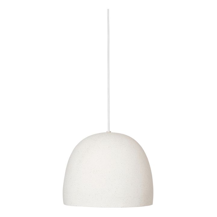Speckle Ceramic Pendant Light | Off white- Product image n°0