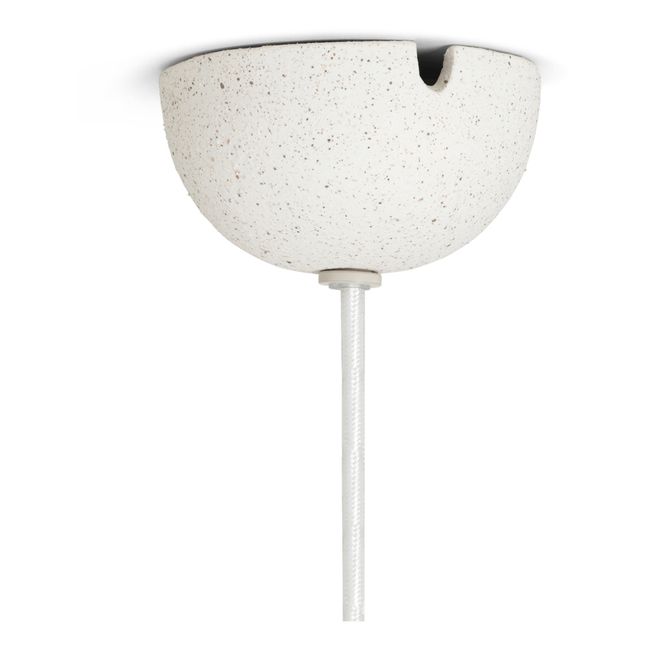 Lámpara de techo de cerámica Speckle | Blanco Roto