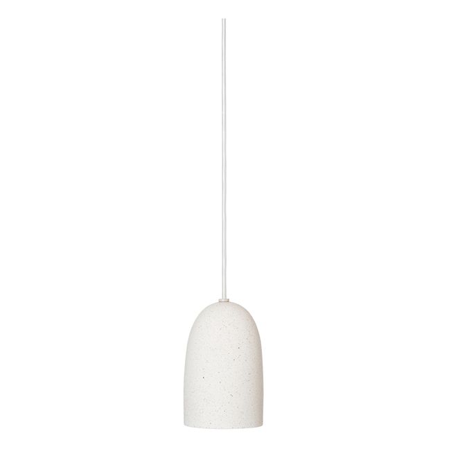 Speckle Ceramic Pendant Light | Off white