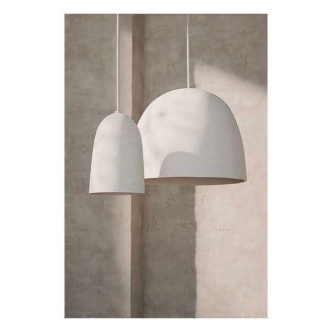 Suspension Speckle en céramique | Blanc cassé