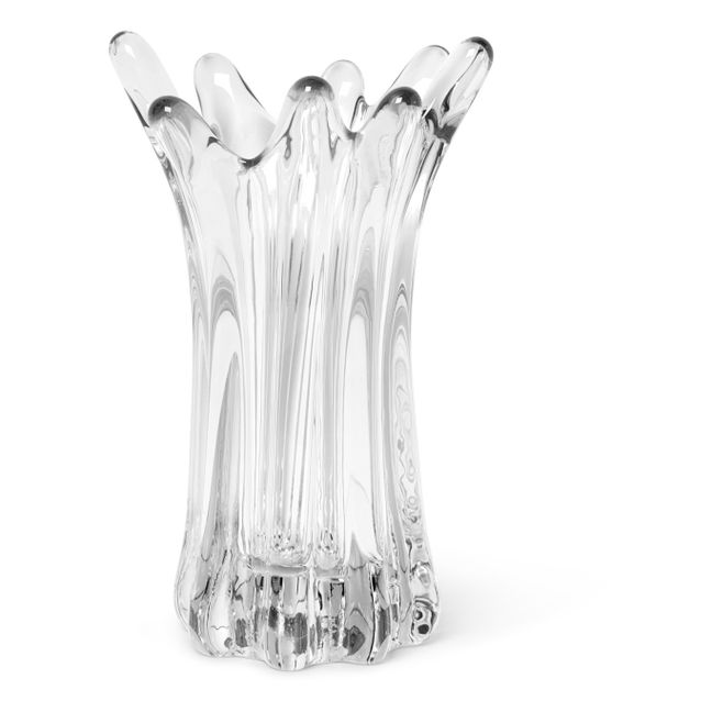 Holo-Vase aus Glas