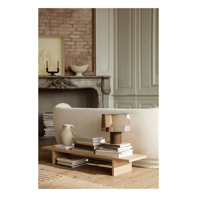 Vase Verso en grès  | Crème