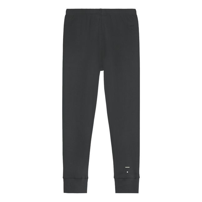 Pantalón de pijama jogger de algodón orgánico - Capsule Homewear - Negro