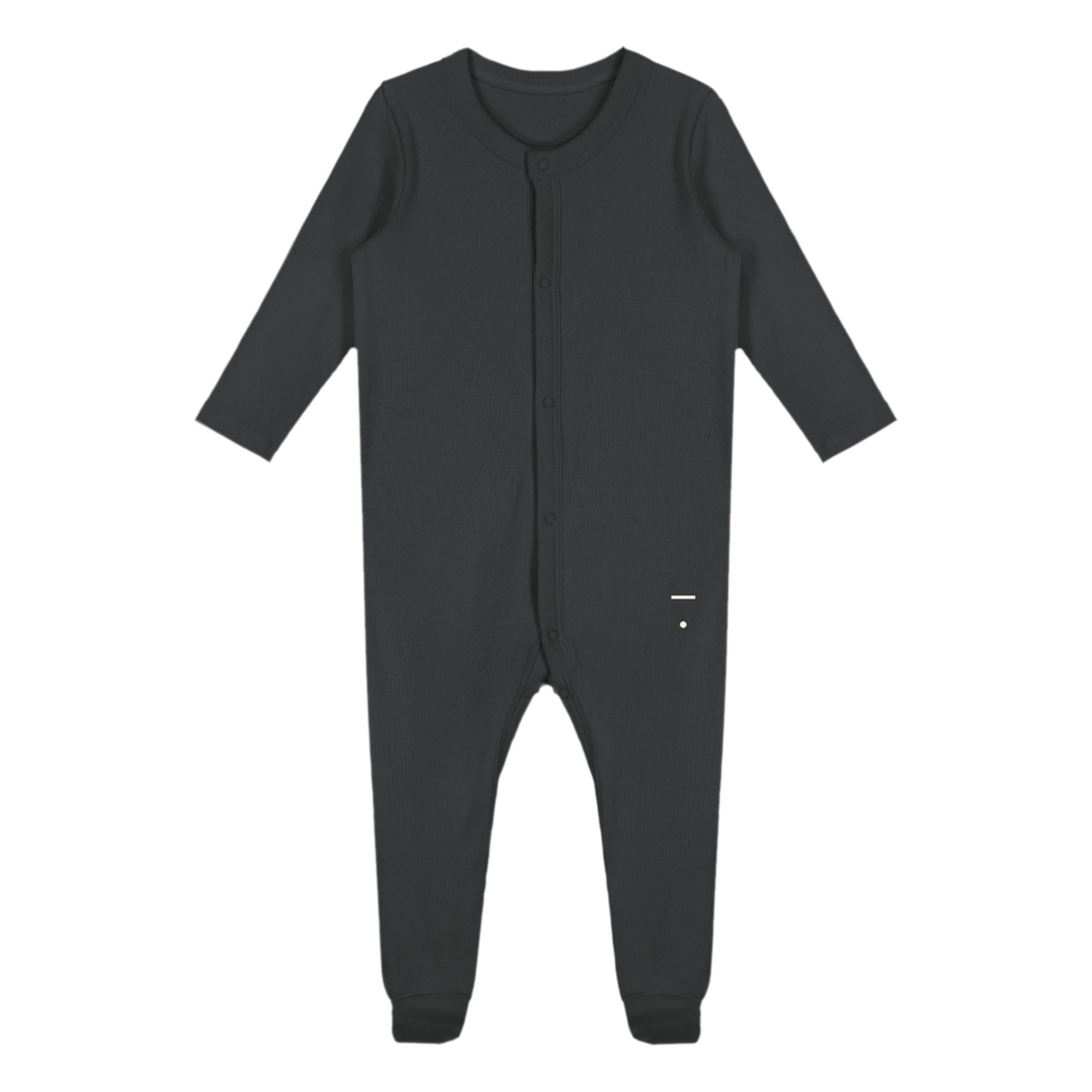 Organic Cotton Pyjama Jumpsuit - Capsule Homewear - Black- Product image n°0