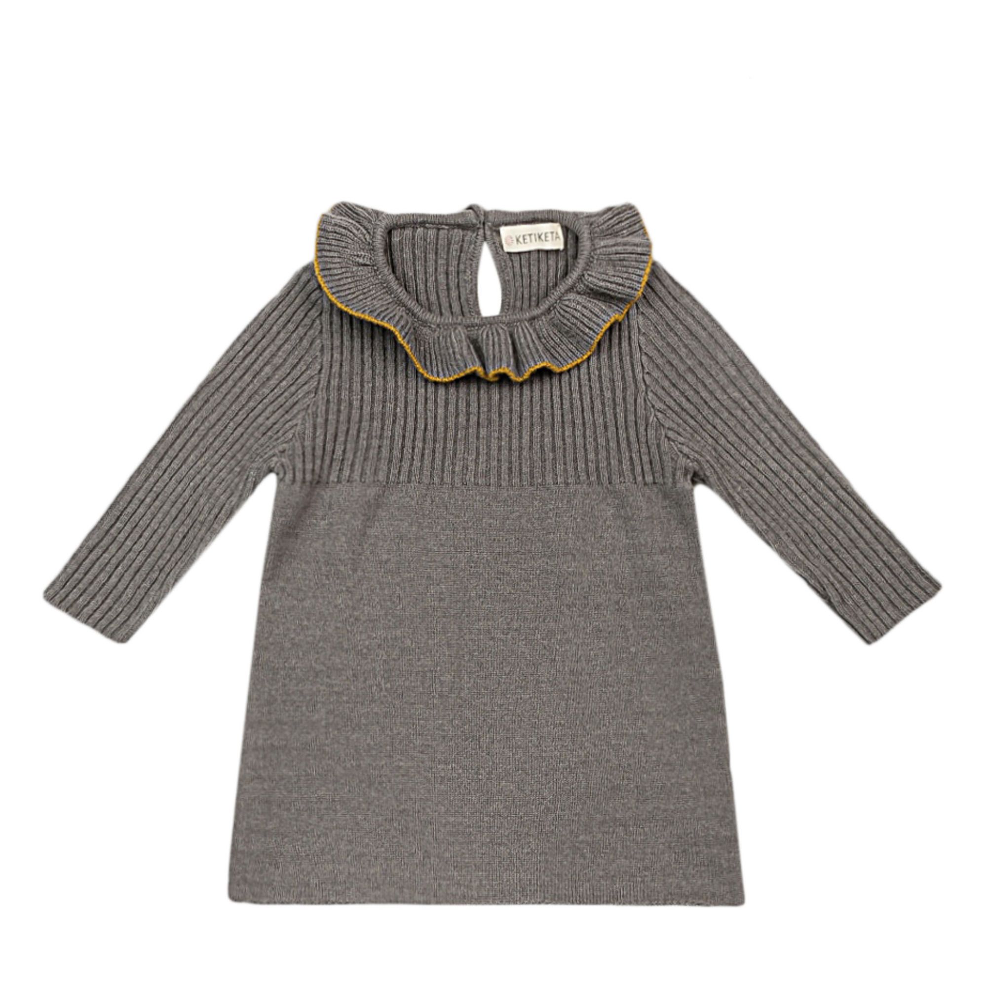 Ketiketa - Robe Laine Romy - Fille - Gris