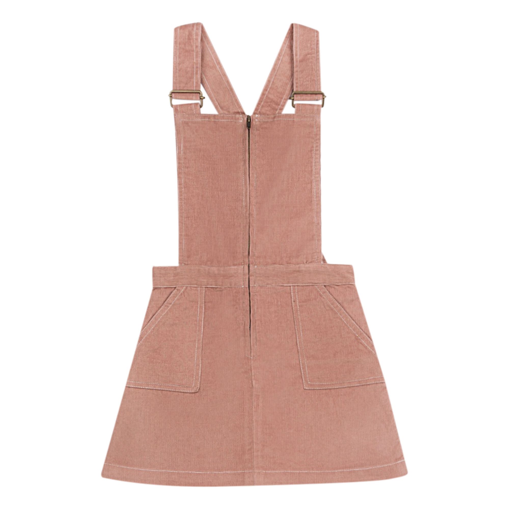 Ketiketa - Robe Salopette Velours Alia - Fille - Rose
