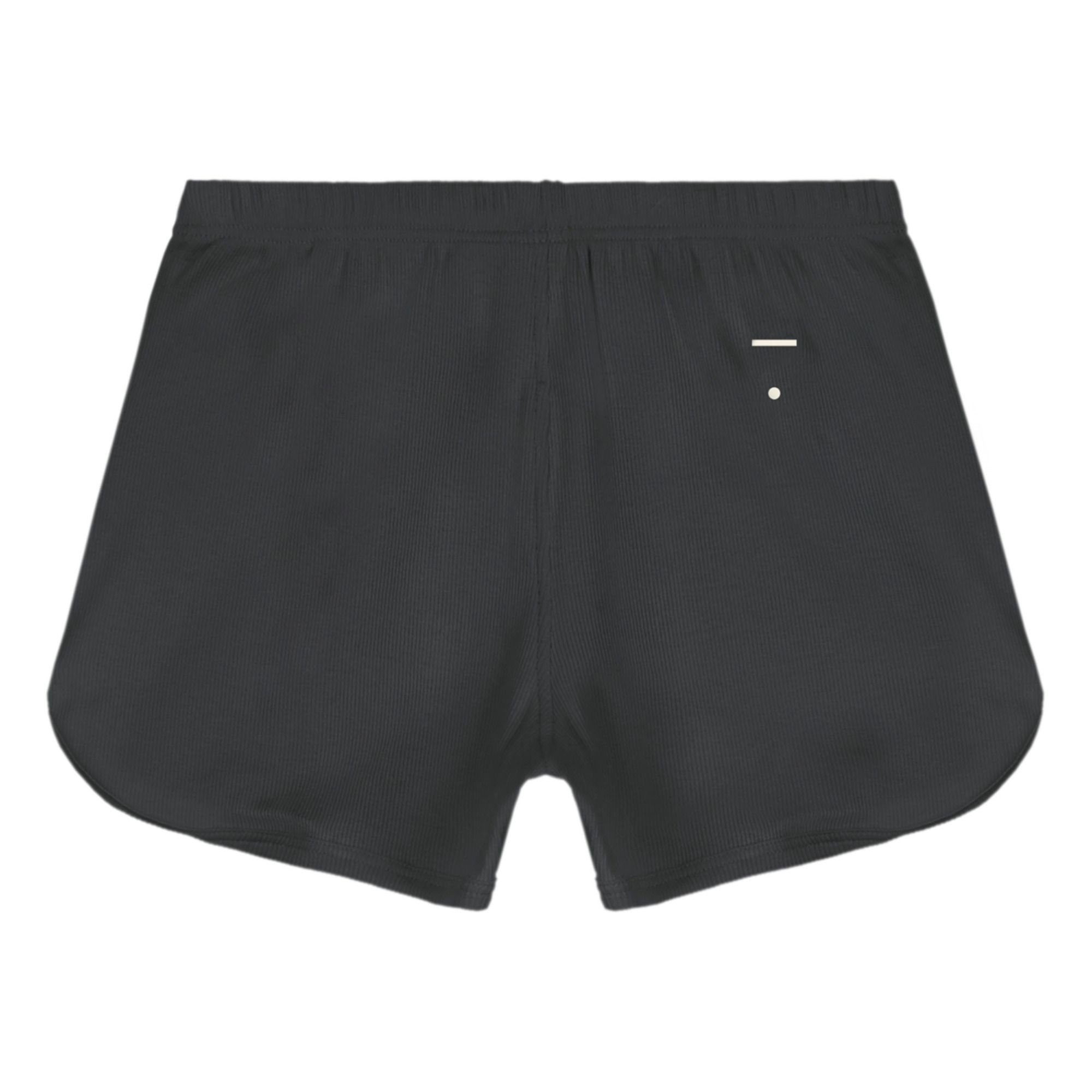 Organic Cotton Night Shorts - Capsule Homewear - Black- Product image n°1