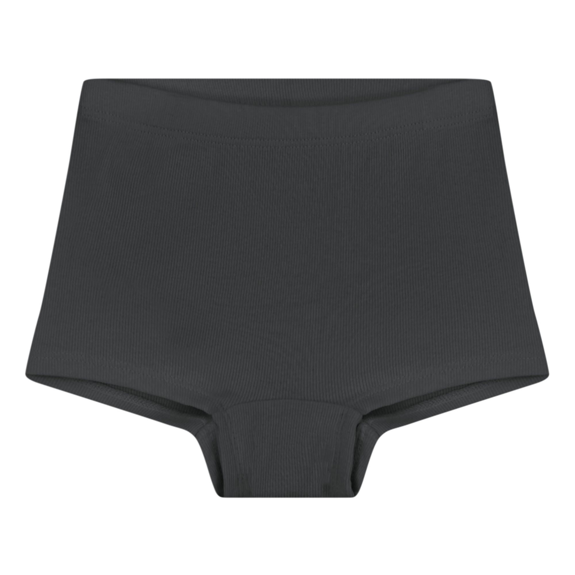 Pack of Two Organic Cotton Night Shorts - Capsule Homewear - Black- Product image n°1