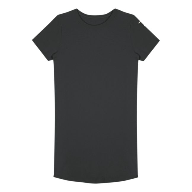 Nachthemd aus Bio-Baumwolle - Homewear  | Schwarz