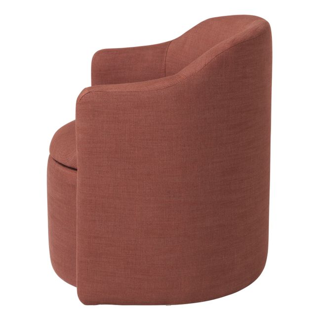 Pond Lounge Chair Rosso mattone