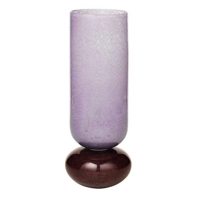 Vase Dorit aus mundgeblasenem Glas