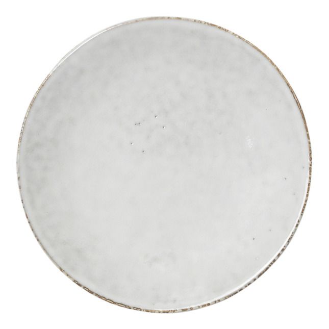 Nordic Sand Stoneware Plate | Light grey