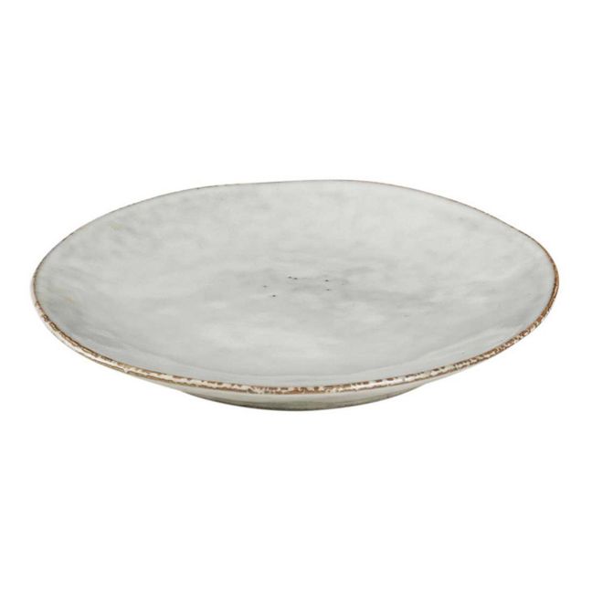 Nordic Sand Stoneware Plate Hellgrau