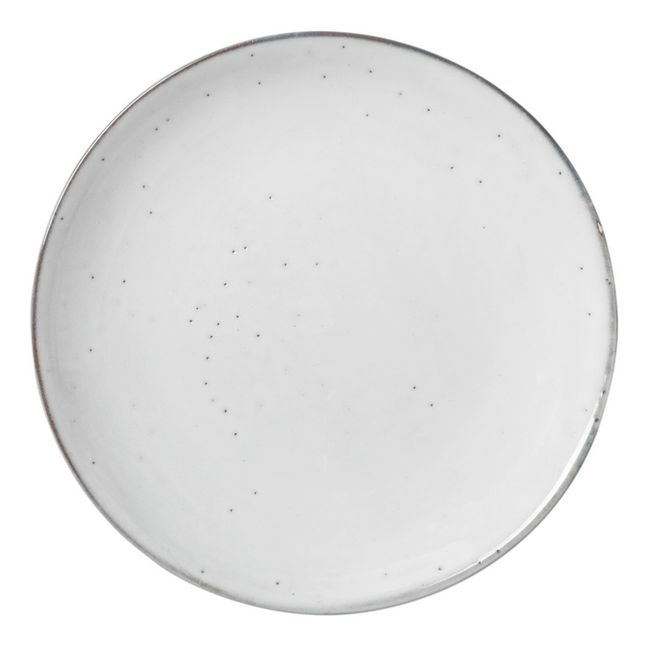 Nordic Sand Stoneware Plate Grigio chiaro