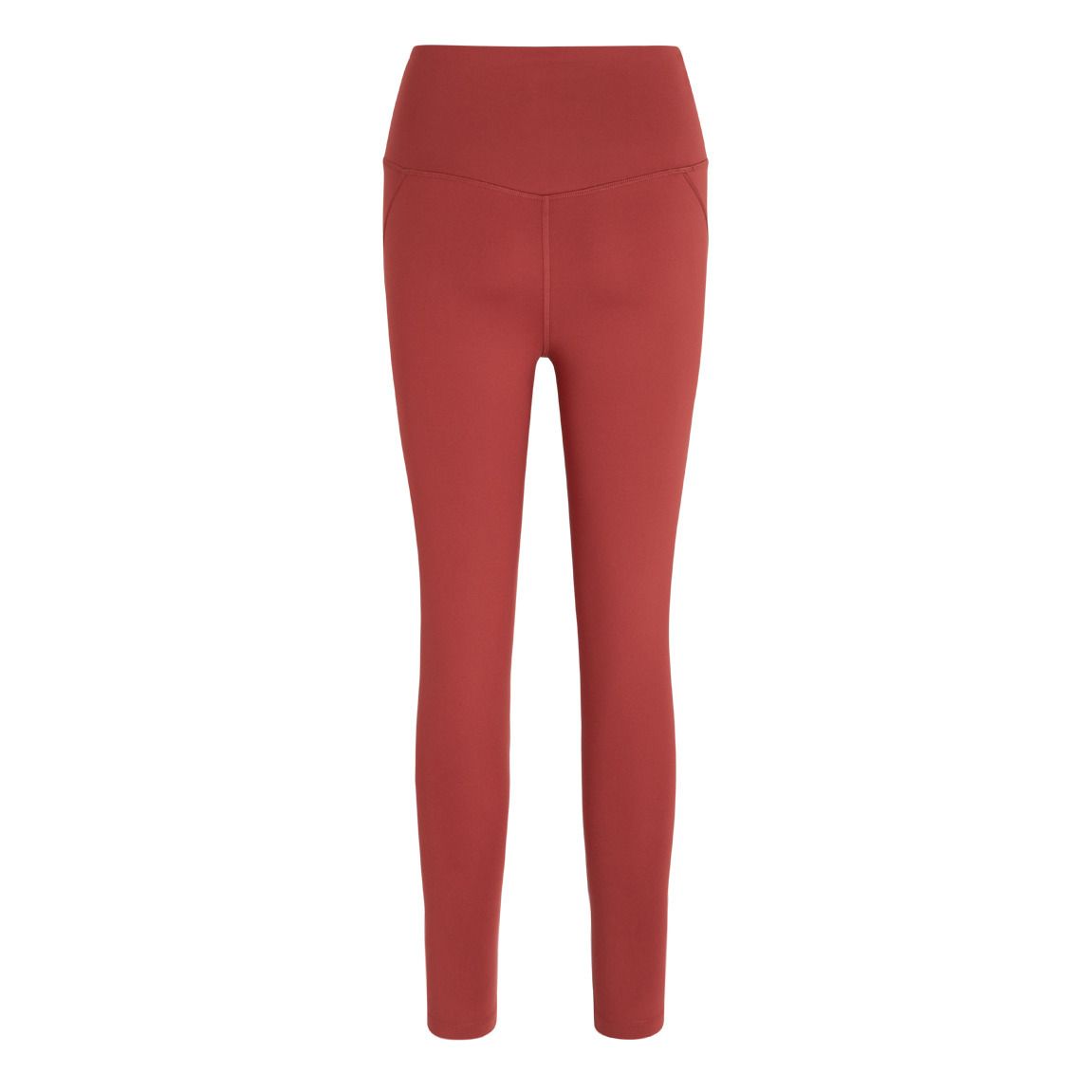 Leggings a vita alta contenitivo Rosso scuro Girlfriend Collective Moda  Adulto