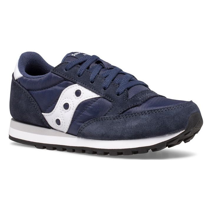Jazz Original Lace-Up Sneakers - Kids’ Collection  | Navy blue- Product image n°1