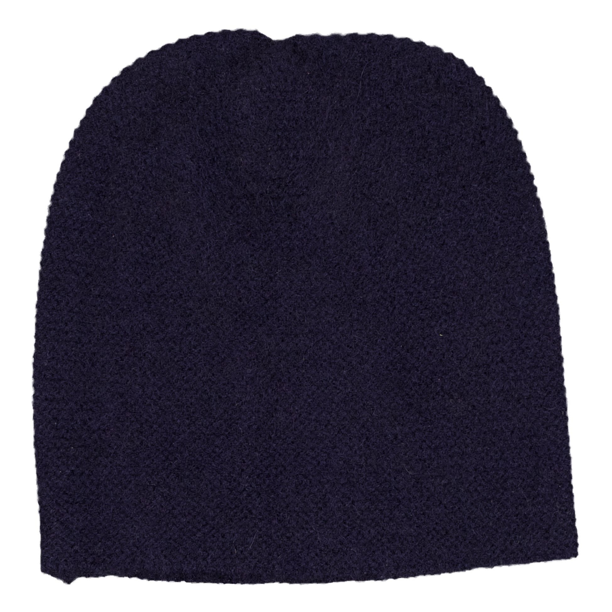 Marie Cashmere Beanie Navy blue- Product image n°0