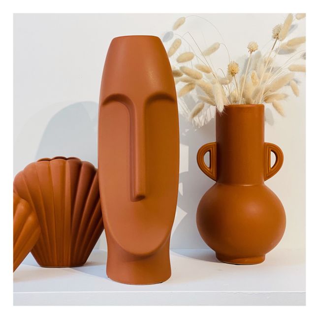 Vase en céramique Coki Terracotta