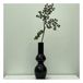 Ovale Glass Vase Black- Miniature produit n°2