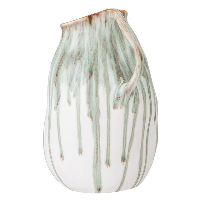 Link Stoneware Vase Green