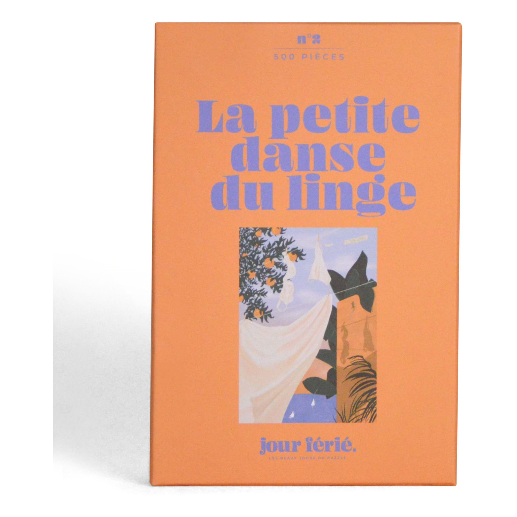 Jour Férié - Puzzle La Petite Danse du Linge - 500 pièces - Multicolore
