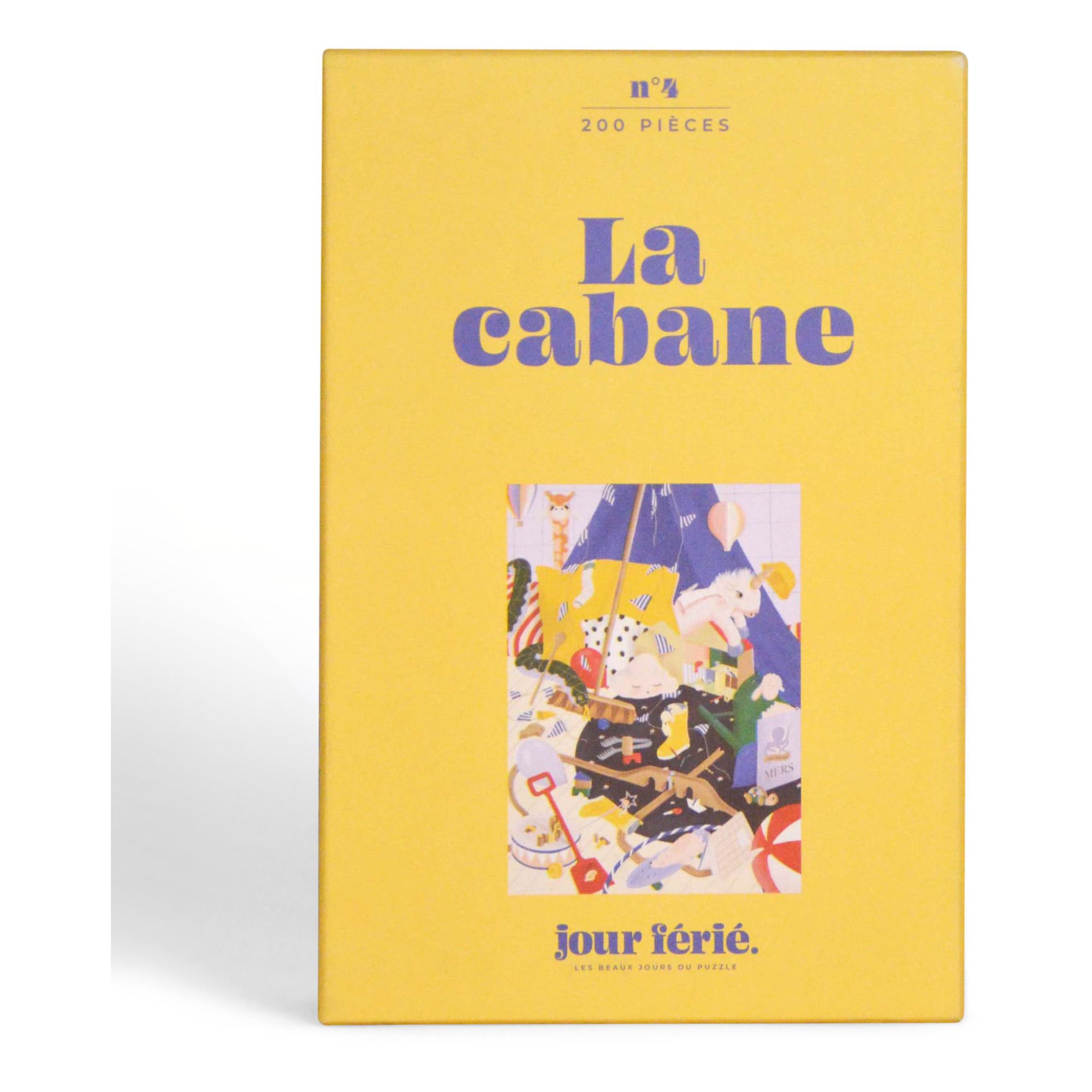 Jour Férié - Puzzle La Cabane - 200 pièces - Multicolore