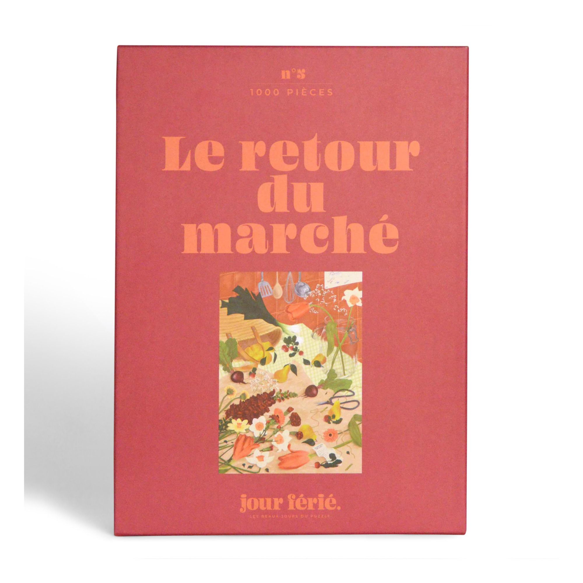 Jour Férié - Puzzle Le Retour du Marché - 1000 pièces - Multicolore