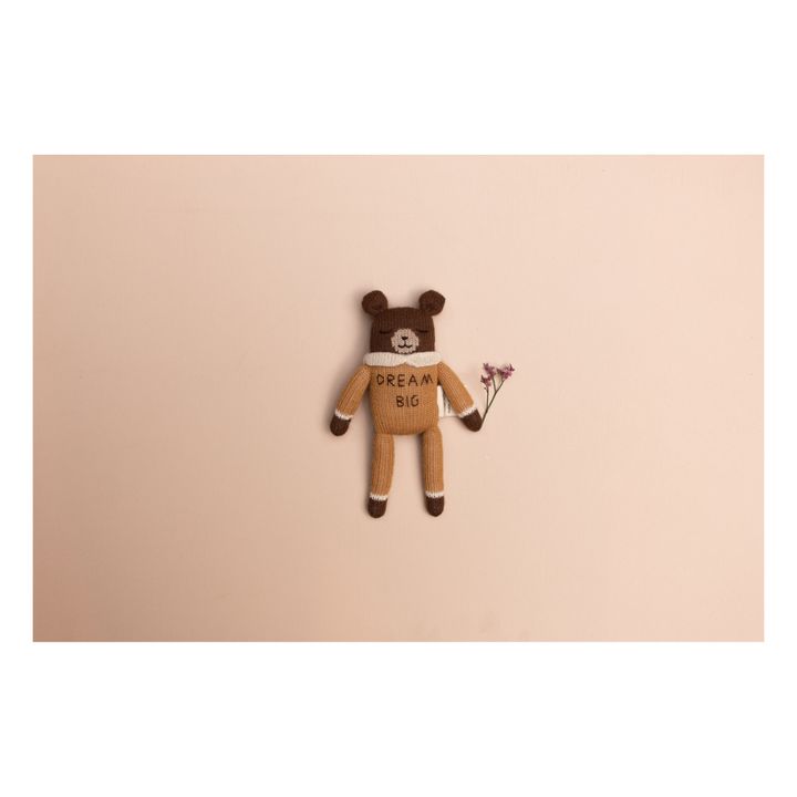 Main Sauvage x Smallable - Dream Big Teddy Bear | Ochre- Product image n°3