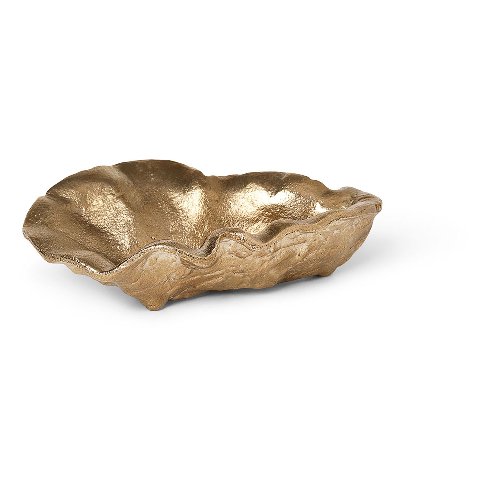 Ferm Living - Coupelle Oyster en laiton - Laiton