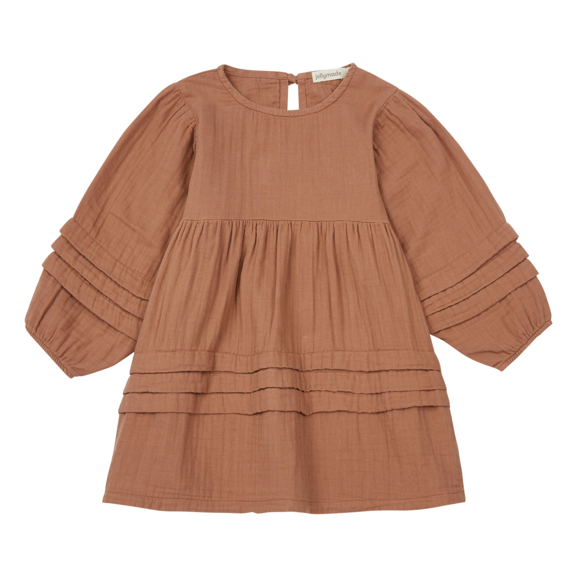 Jellymade - Robe Coton Bio Eloisa - Fille - Vieux Rose