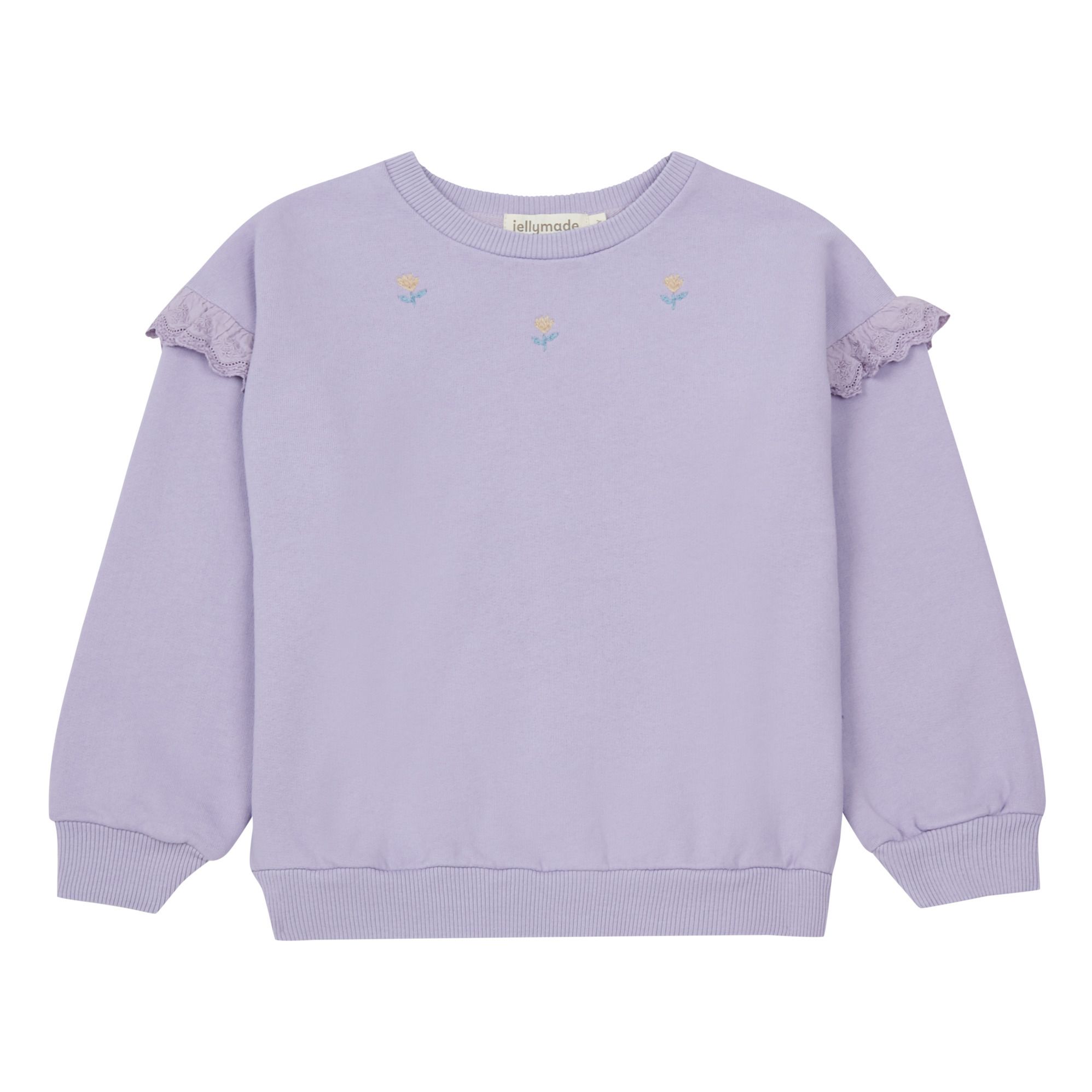 Jellymade - Sweat Coton Bio Mise - Fille - Parme