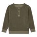 Jo Organic Cotton Terry Cloth Sweatshirt Topo- Miniatura produit n°0