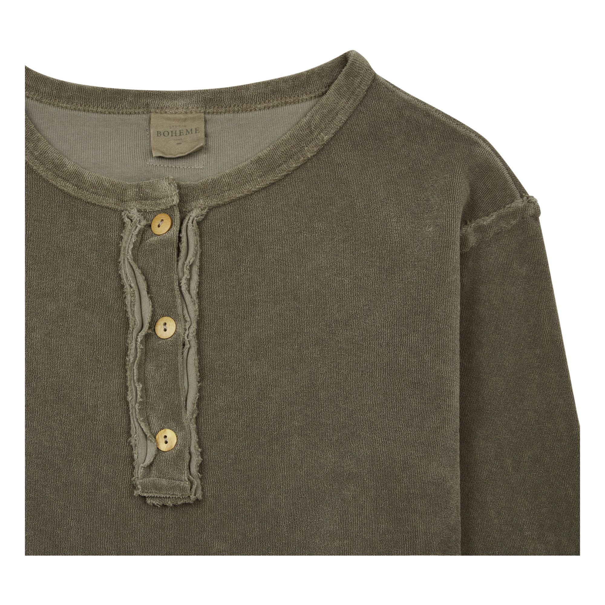 Jo Organic Cotton Terry Cloth Sweatshirt Topo- Imagen del producto n°1