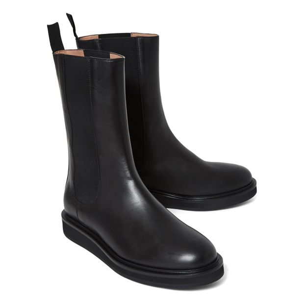 Legres - Model 18 Nappa Chelsea Boots - Black | Smallable