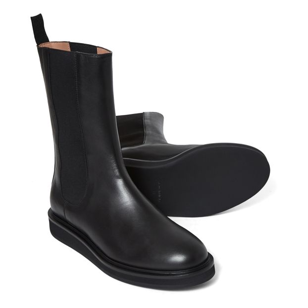 Legres - Model 18 Nappa Chelsea Boots - Black | Smallable