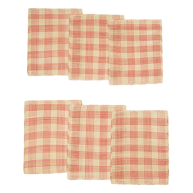 Japa Set de table Jipi - Set de 6 | Rouge
