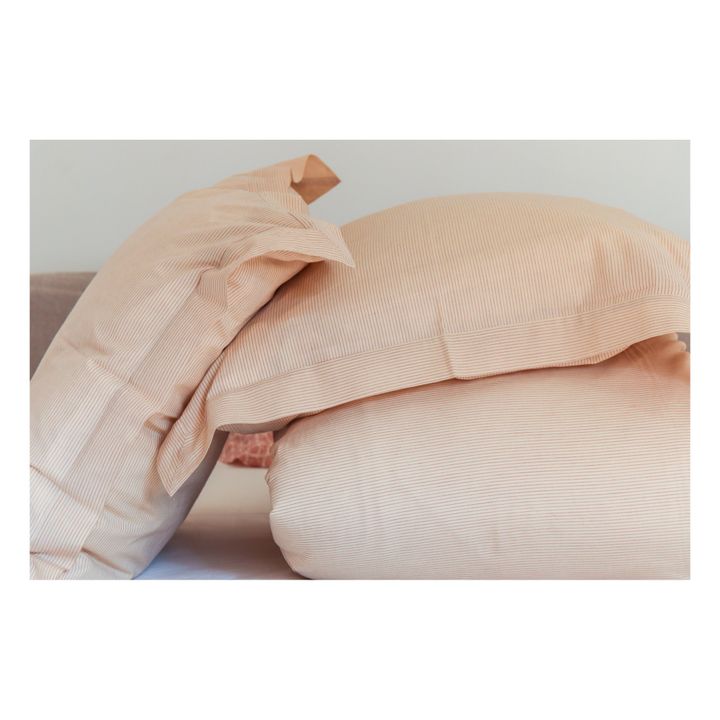 Bettdeckenbezug Lilly handgewebte Baumwolle  | Rot- Produktbild Nr. 5