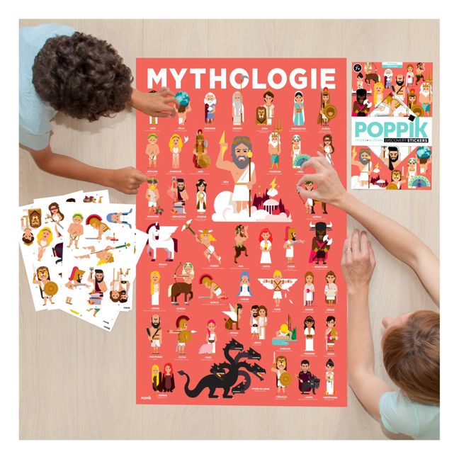 Mythology Sticker Poster