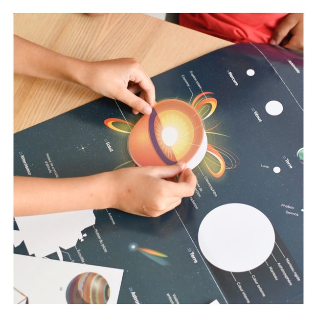 Astronomy Sticker Poster