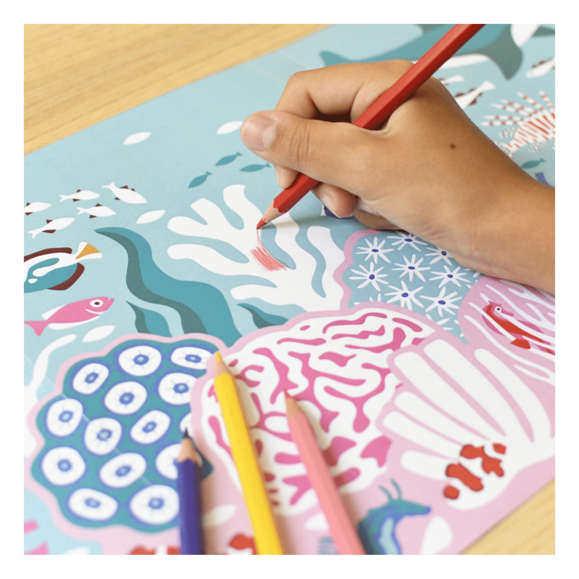Coral Reef Colouring Poster- Product image n°7