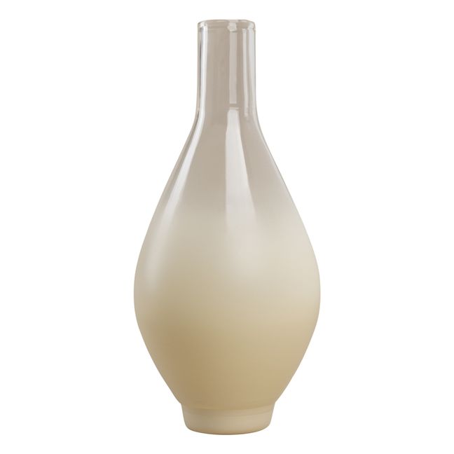 Vase Pearl en borosilicate  Beige