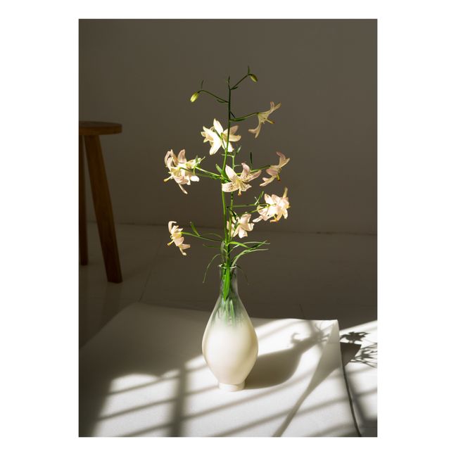 Vase Pearl en borosilicate  | Beige