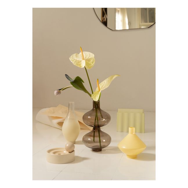 Smoked Borosilicate Vase | Brown