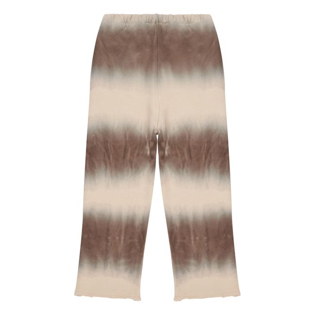 Pantalón jogger Tie and Dye Horse | Marrón