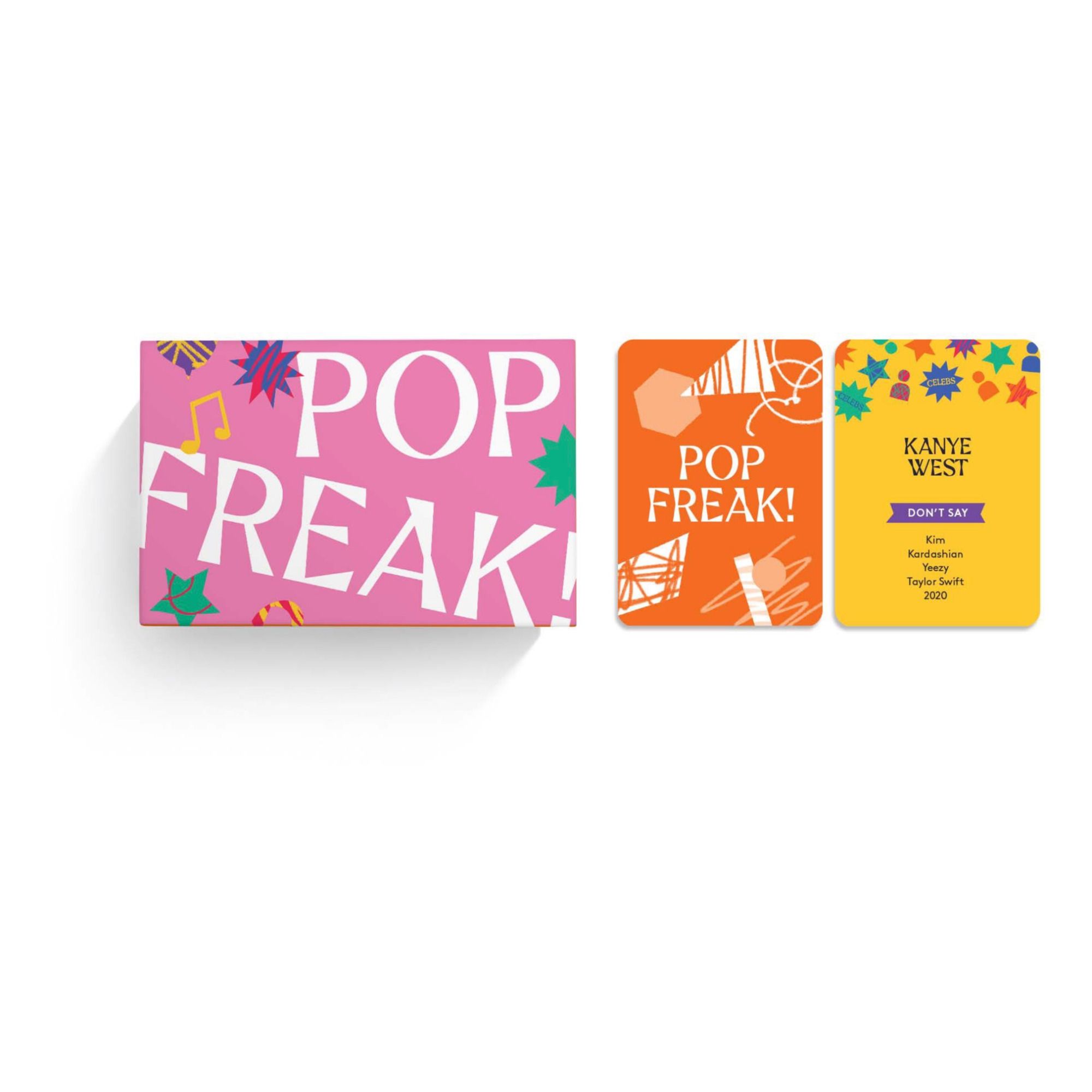 Smith Street Books - Jeu de carte Pop Freak! - Fille - Multicolore