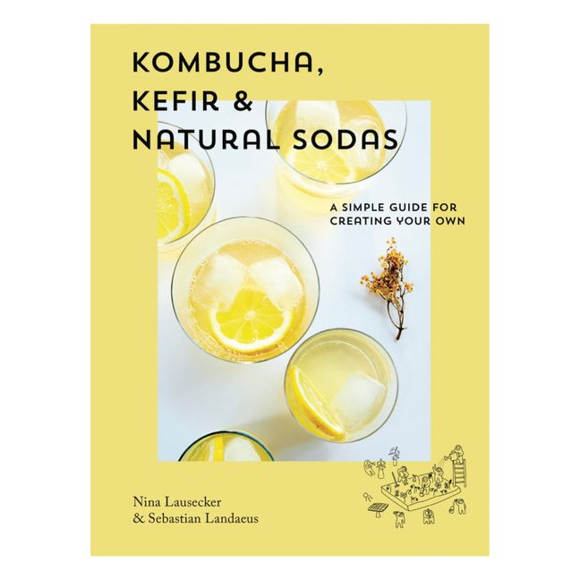 Kombucha, Kefir & Natural Sodas (Kombucha, kefir e bibite naturali) - Lingua: inglese