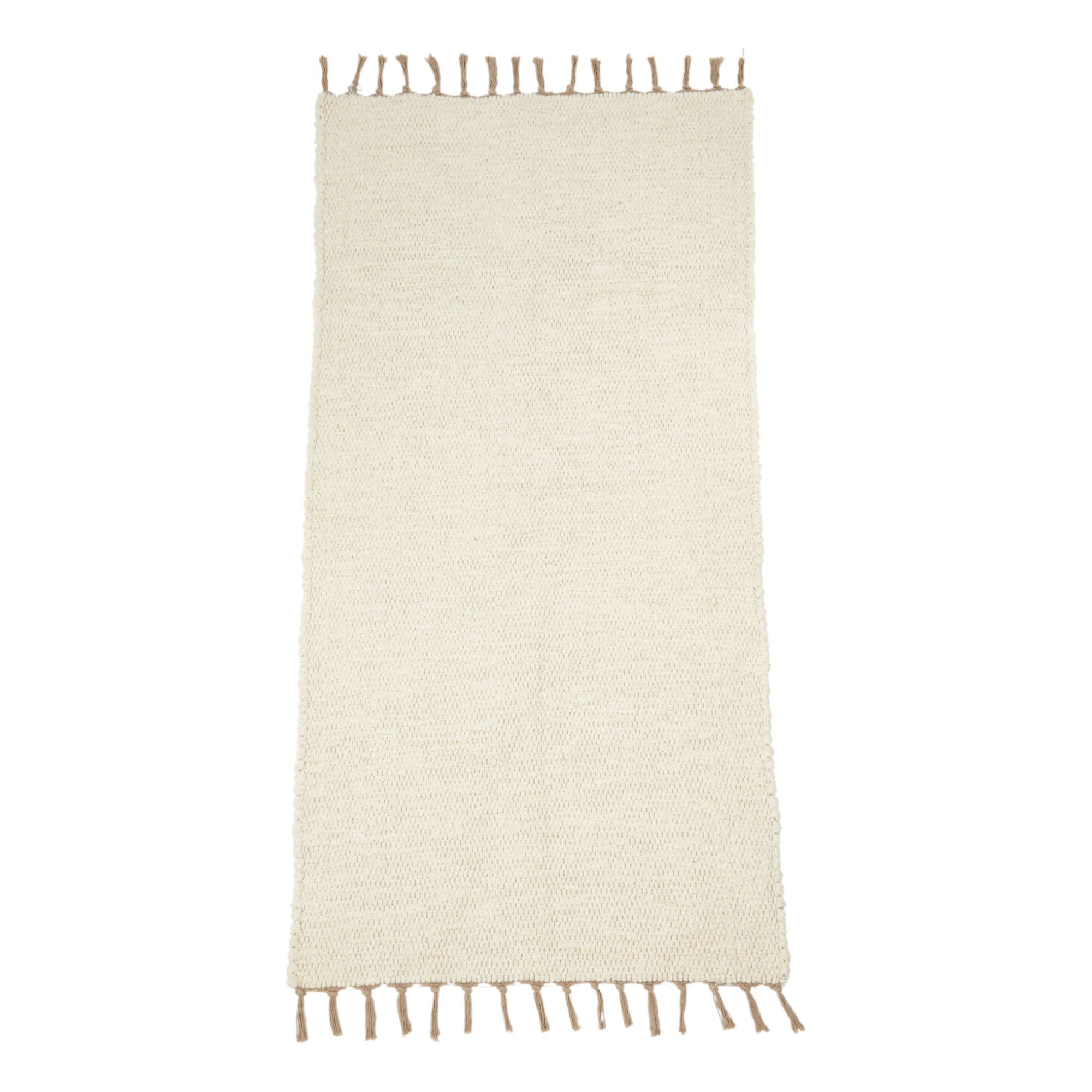 Nunamae - Tapis Luca en coton recyclé - Ecru