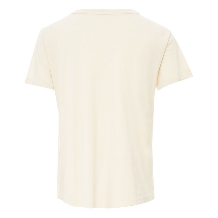 T-shirt, modello: Toro Star, in cotone bio Blanc/Écru- Immagine del prodotto n°6