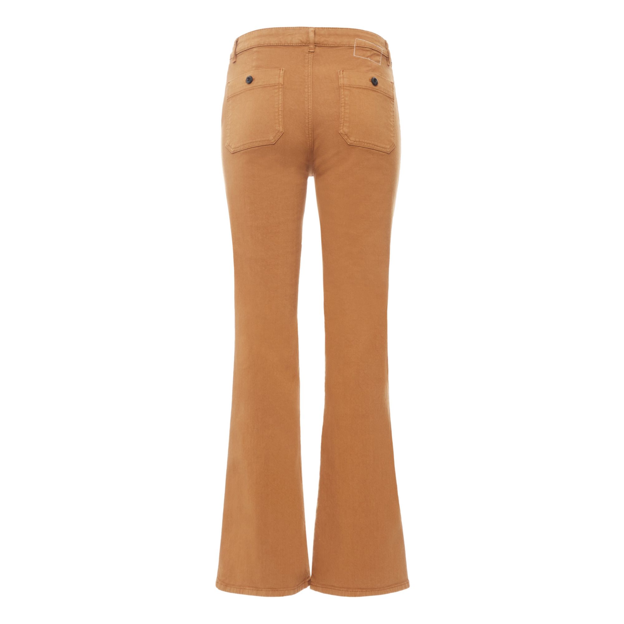 Perfect Flare Trousers Caramel Leon 
